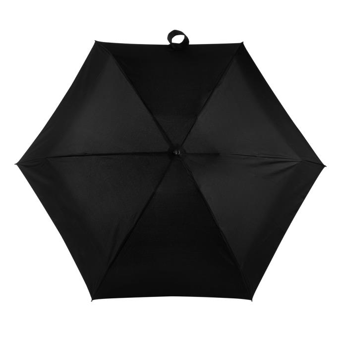 totes® XTRA STRONG Mini Plain Black Umbrella (5 Section) Extra Image 1
